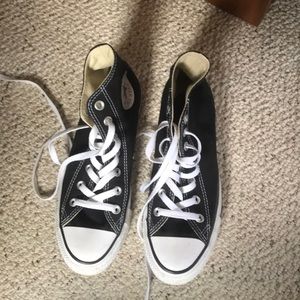 Black High Top Converse